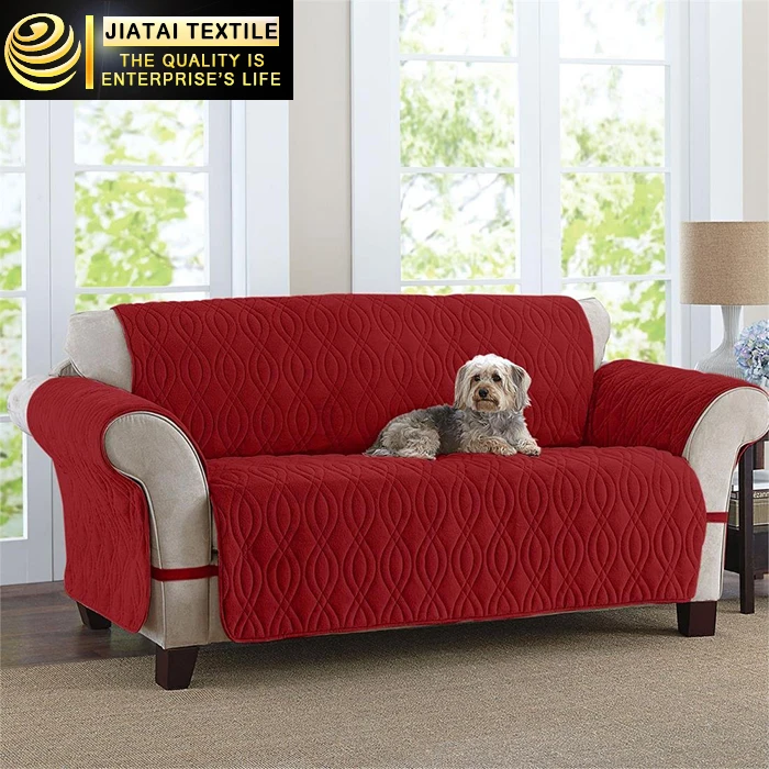 Plush Pet Sofa Cover Deluxe Machine Wash 100 Polyester Sofa Cover