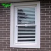 White Color UPVC Shutters Window