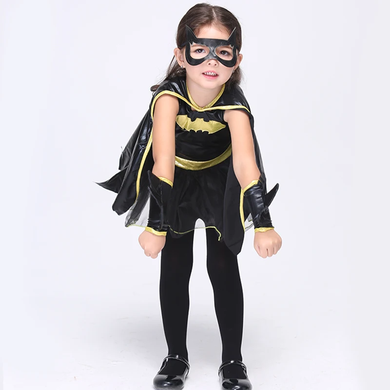 Direct Selling Girls Batman Cosplay Clothing Child Fantasy font b Fancy b font font b Dress