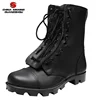 PANAMA outsole leather boot high molding military boot
