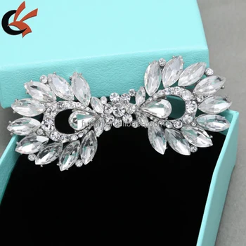 Crystals Wedding Bridal Matching Clasp Closure Button Hook And Eye
