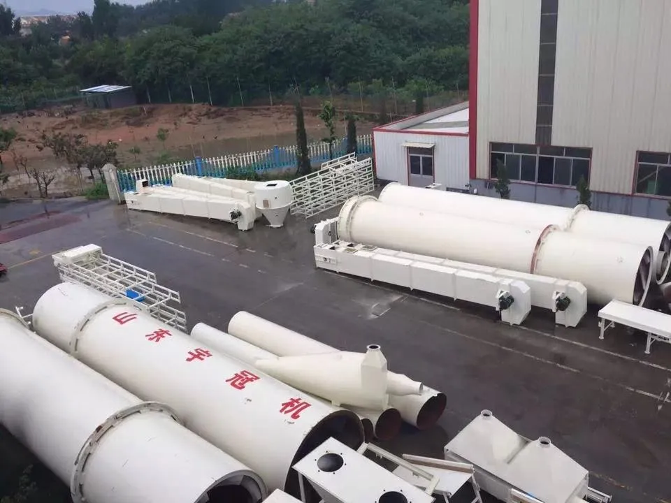 Rotary Drier of the whole biomass pellet production line