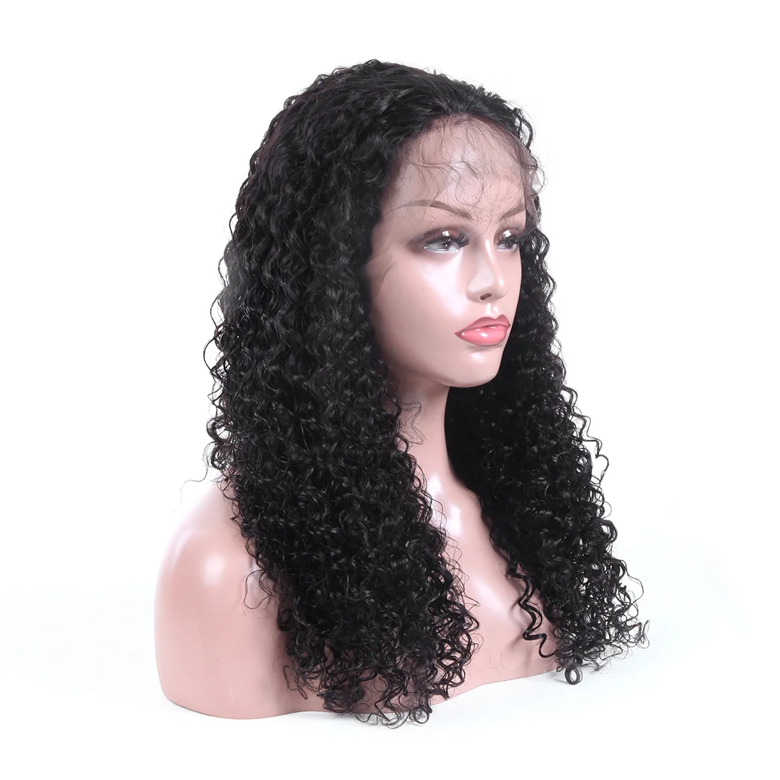 Lsy Wholesale Hd Brazilian Glueless Full Lace Wigs Natural Curly Full