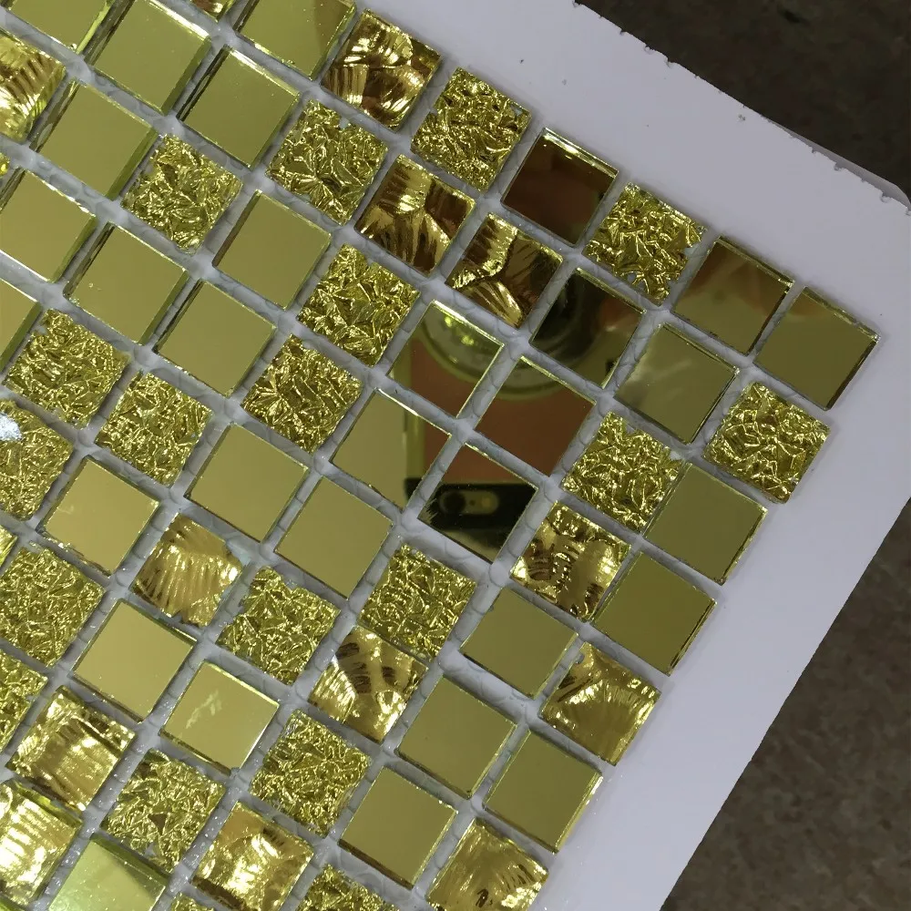 mirror crystal mosaic