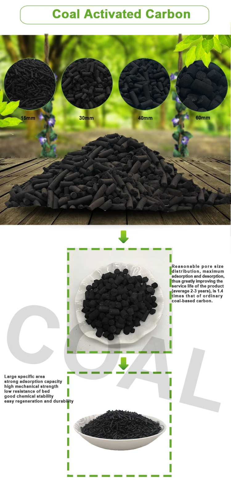 Manufacturer Low Density Of Coal Activated Carbon