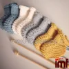 Cashmere Baby Booties Thick Crochet Thing