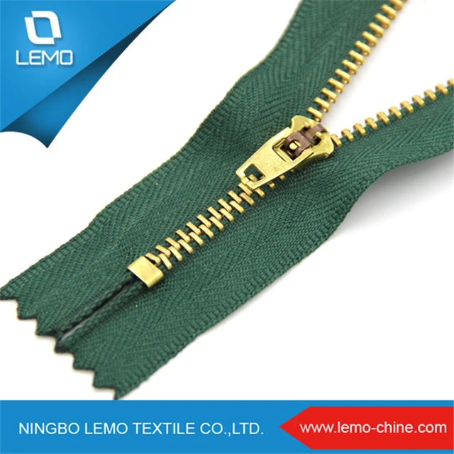 4 Brass Semi Auto Lock Slider Jeans Yg Slider Zipper Buy 4 Yg Brass