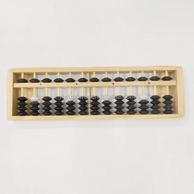 vintage wooden abacus toy