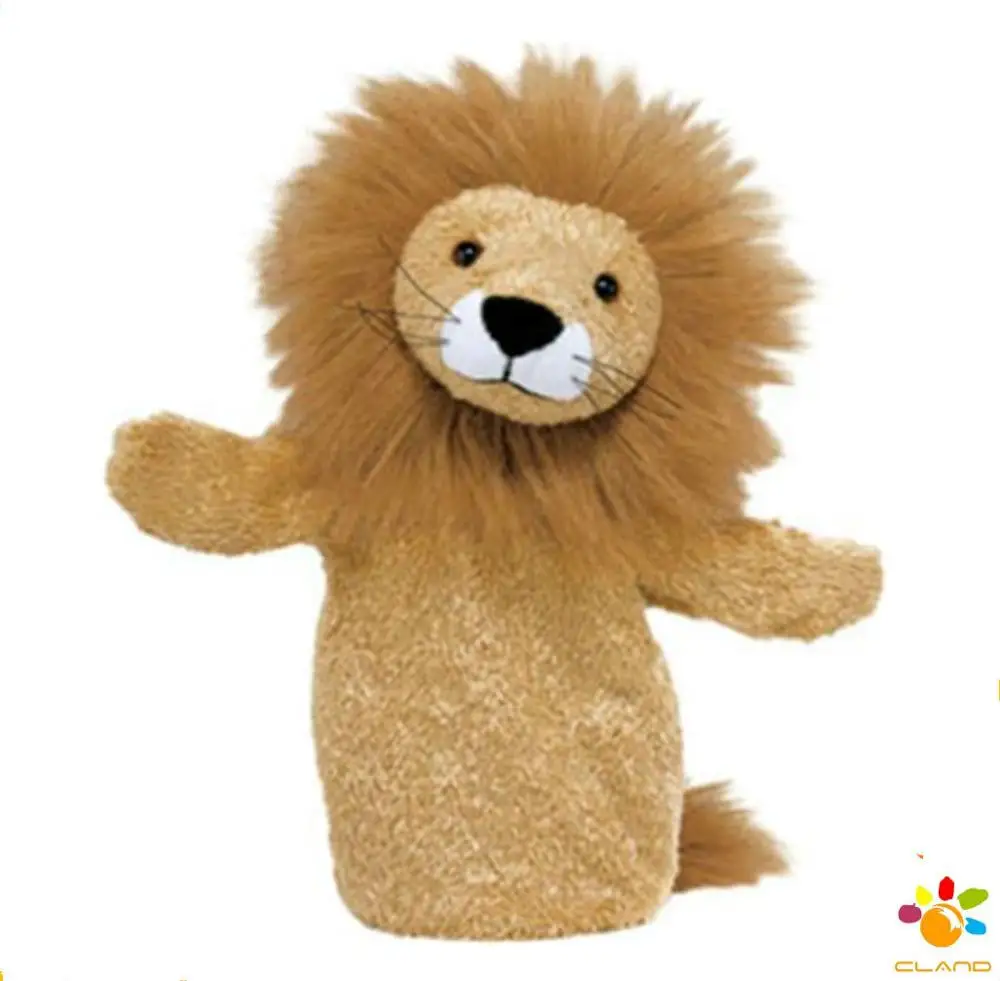 lion finger puppet