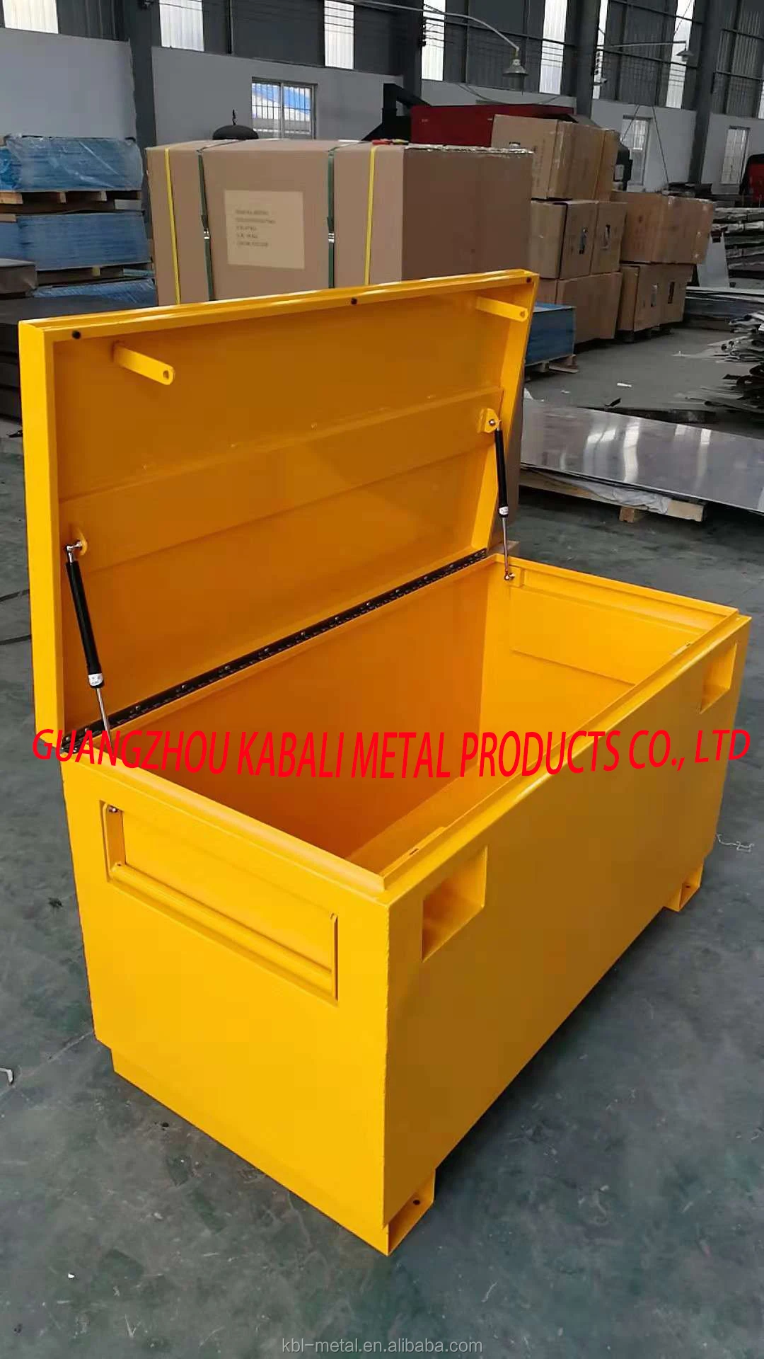 Custom Rigid Heavy Duty Metal Worksite Jobsite Tool Box(kbljb1215)(oem