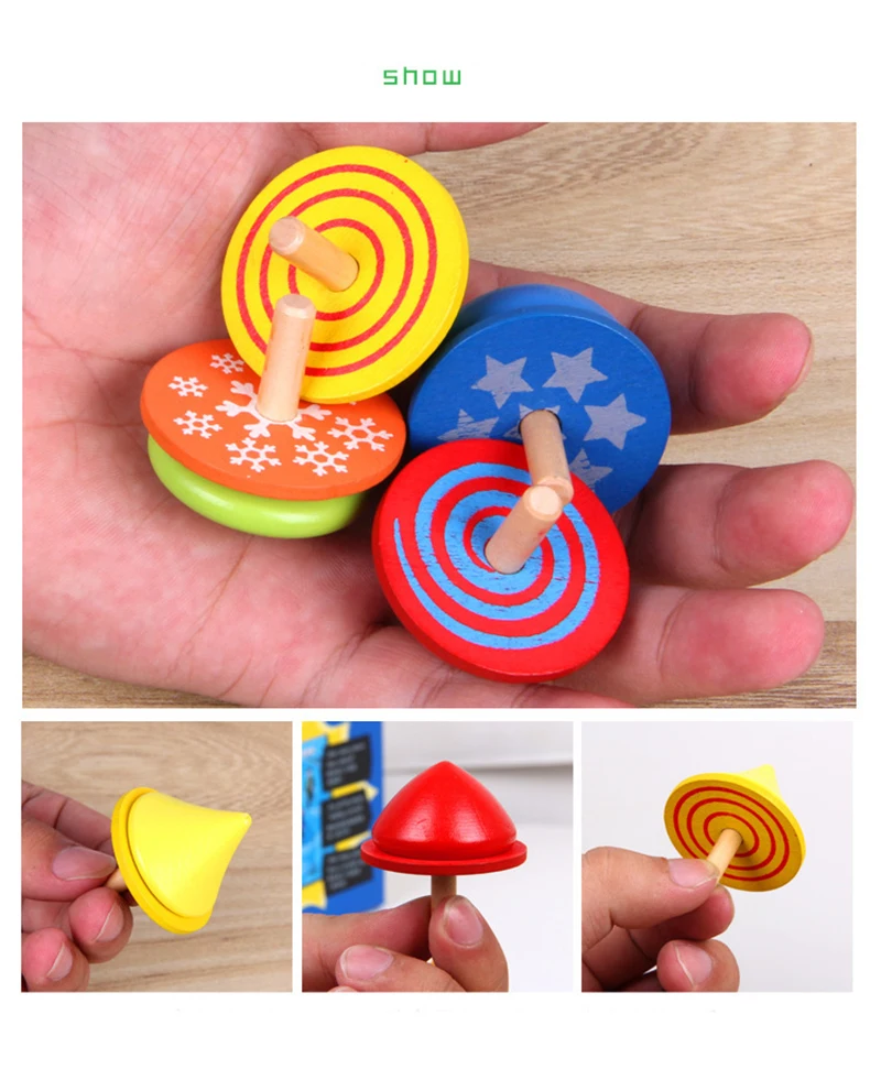 4 kind of multicolor classic wooden educational gy