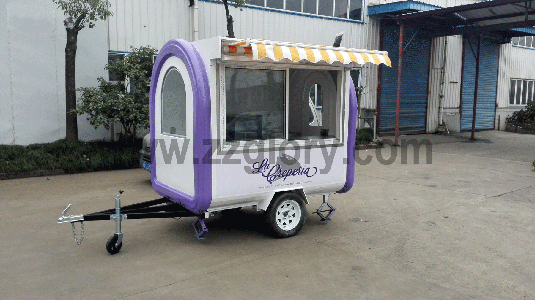 Stocks Snack Machine Fry Ice Cream Roll Food Carts / China Bicycle
