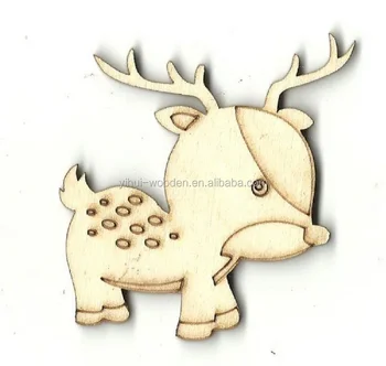 Laser Cutting Wooden Light Deer Christmas Decoration Buy