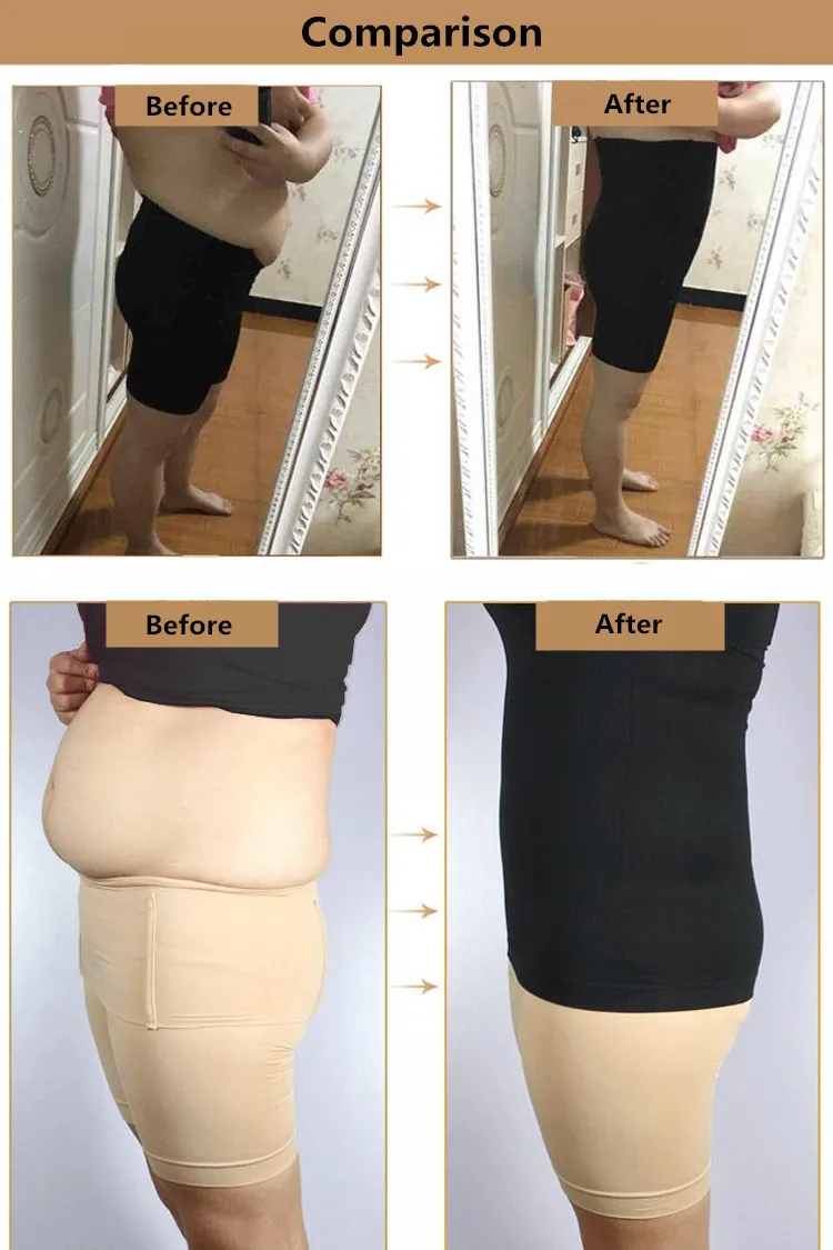 tummy control pants before and after