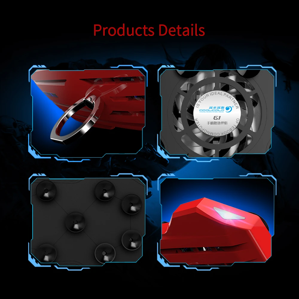 gaming cooling pad for mobile