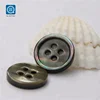 soukou 18L black mop round high quality pearl shell button for shirt