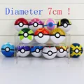 13pcs lot Pokeball Pikachu PVC Toys Poke ball Super Master Great Ash Ball Action Figure Models