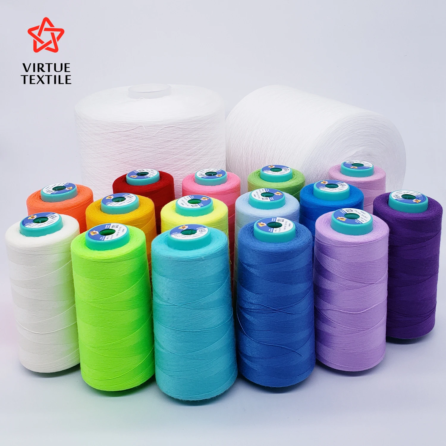 100 Core Spun Polyester Thread Poly Poly Core 40/2 Buy Core Spun