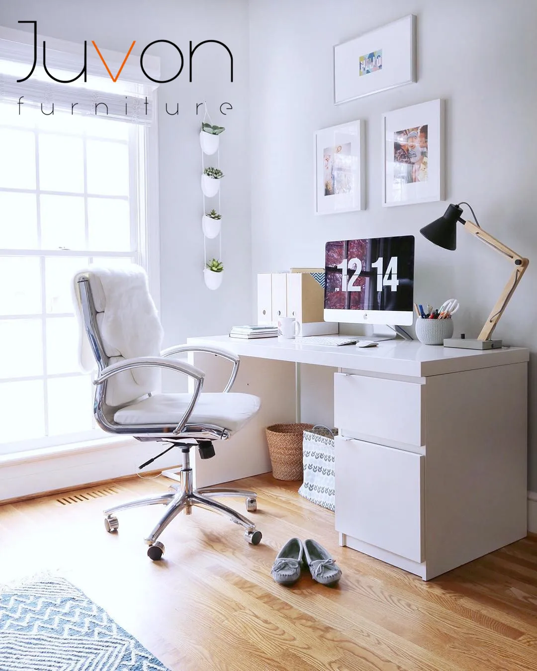 instagram 风格白色写字台 - buy 现代简约设计 instagram 关注者家庭