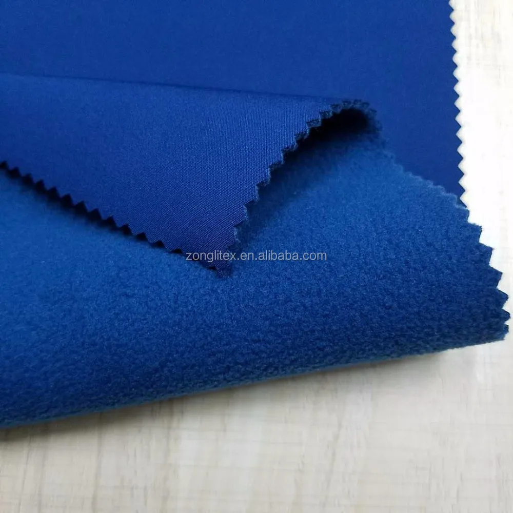 Waterproof Breathable 3 Layer Tpu Laminated Softshell Fabric For ...