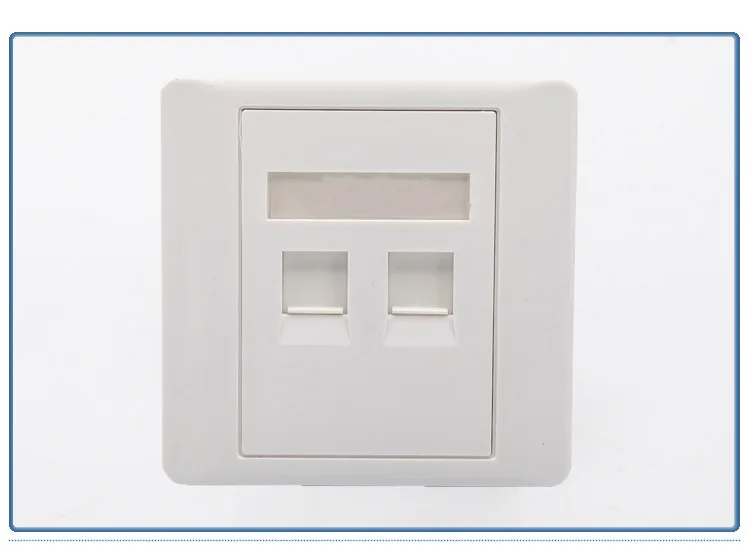 PANDUIT CFPE2EIY Wall Plate,Single Gang,2 Ports,Ivory