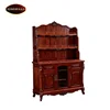 118-A Home Deco Simple Design Space Saving Wooden Antique Corner Cupboard for Dining Room