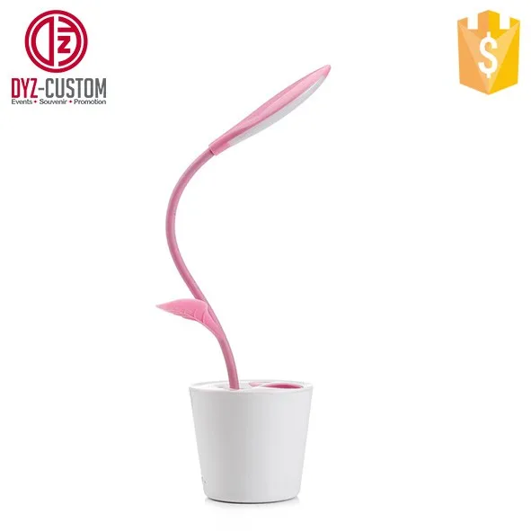 Sapling Pen Holder Led Desk Lamp Touchsensitive Flexible Usb Led Table