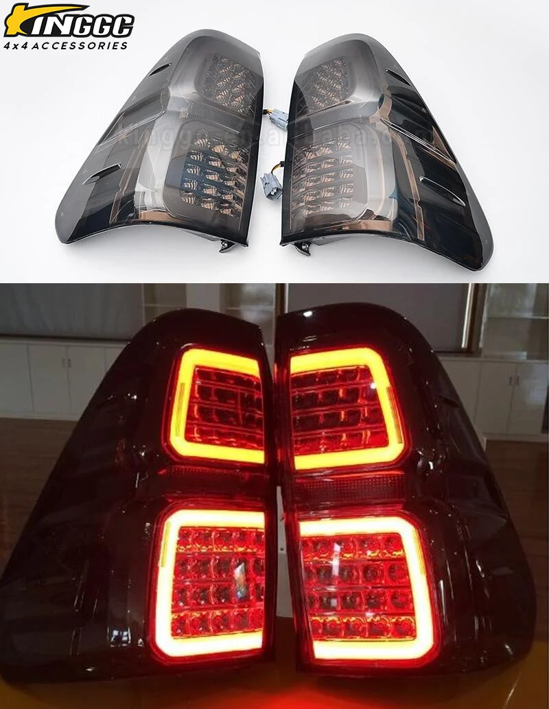 Truck Smoke Black Led Tail Lamp Light Rear