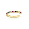 2019 fashion rainbow ear cuff in sterling silver