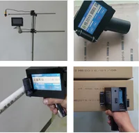 Hand printer inkjet code machine Handheld printer PET plastic bottle expriy date coding