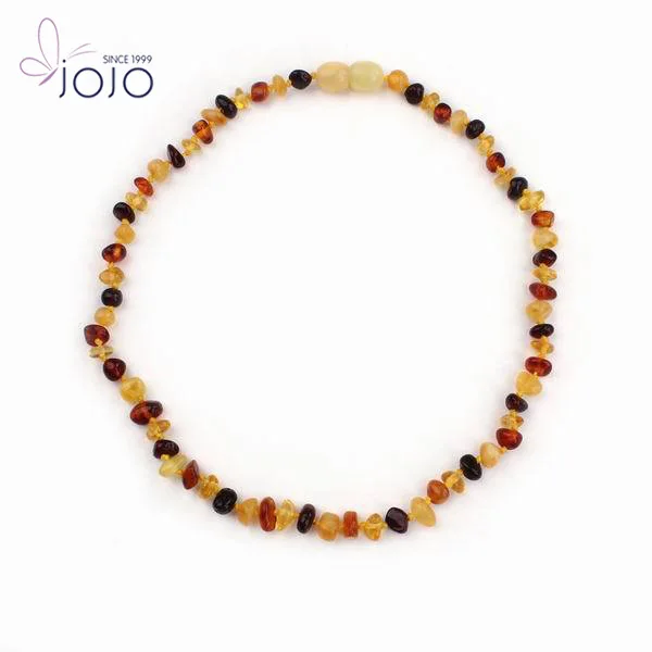 children's amber teething necklace