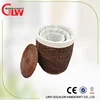 Natural Wicker Laundry Hamper High Quality Willow Laundry Basket With Lining