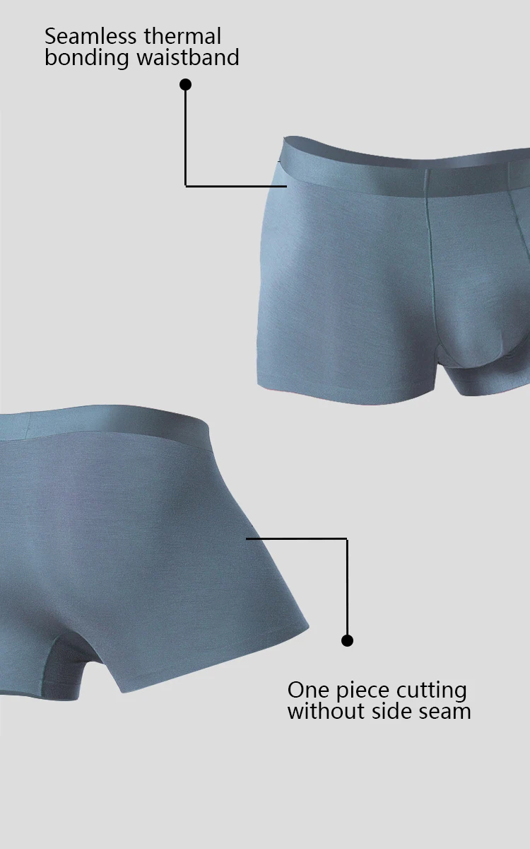 Modal Fabric Men Underwear Boxer Shorts Briefs Breathable - Buy Boxer ...