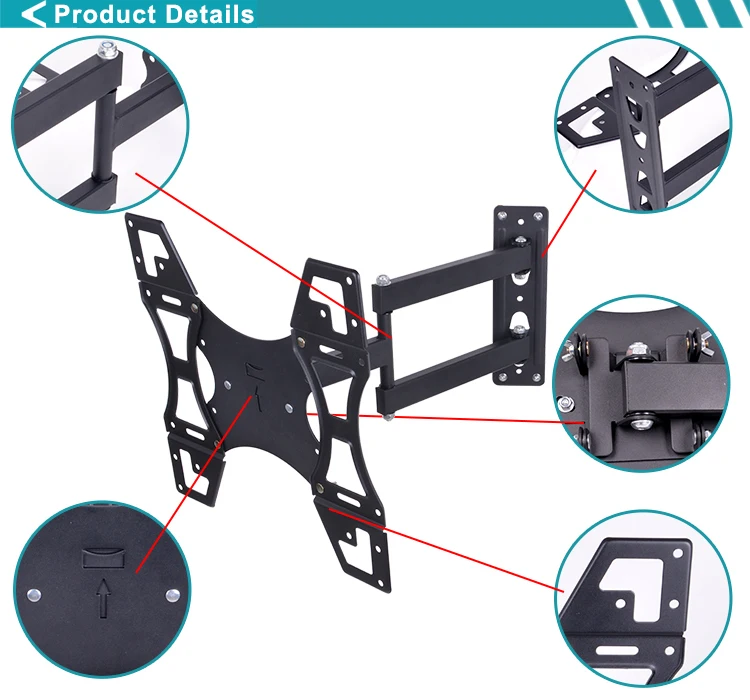 100 Raw Material 32"55" Movable Tv Wall Mount Bracket Buy Tv Wall