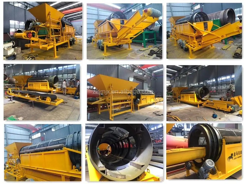 mobile compost trommel