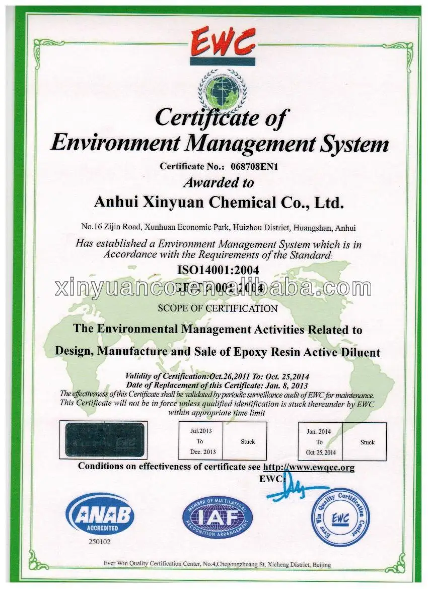 XY ISO14001 