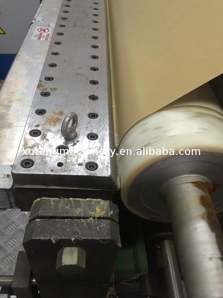 cleaning tape hot melt coating machine