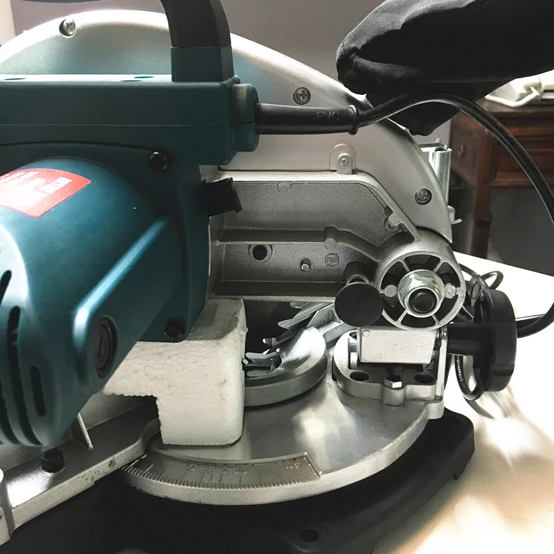 High Quality 1400w 210mm Sliding Single Bevel Miter Saw Electric Miter