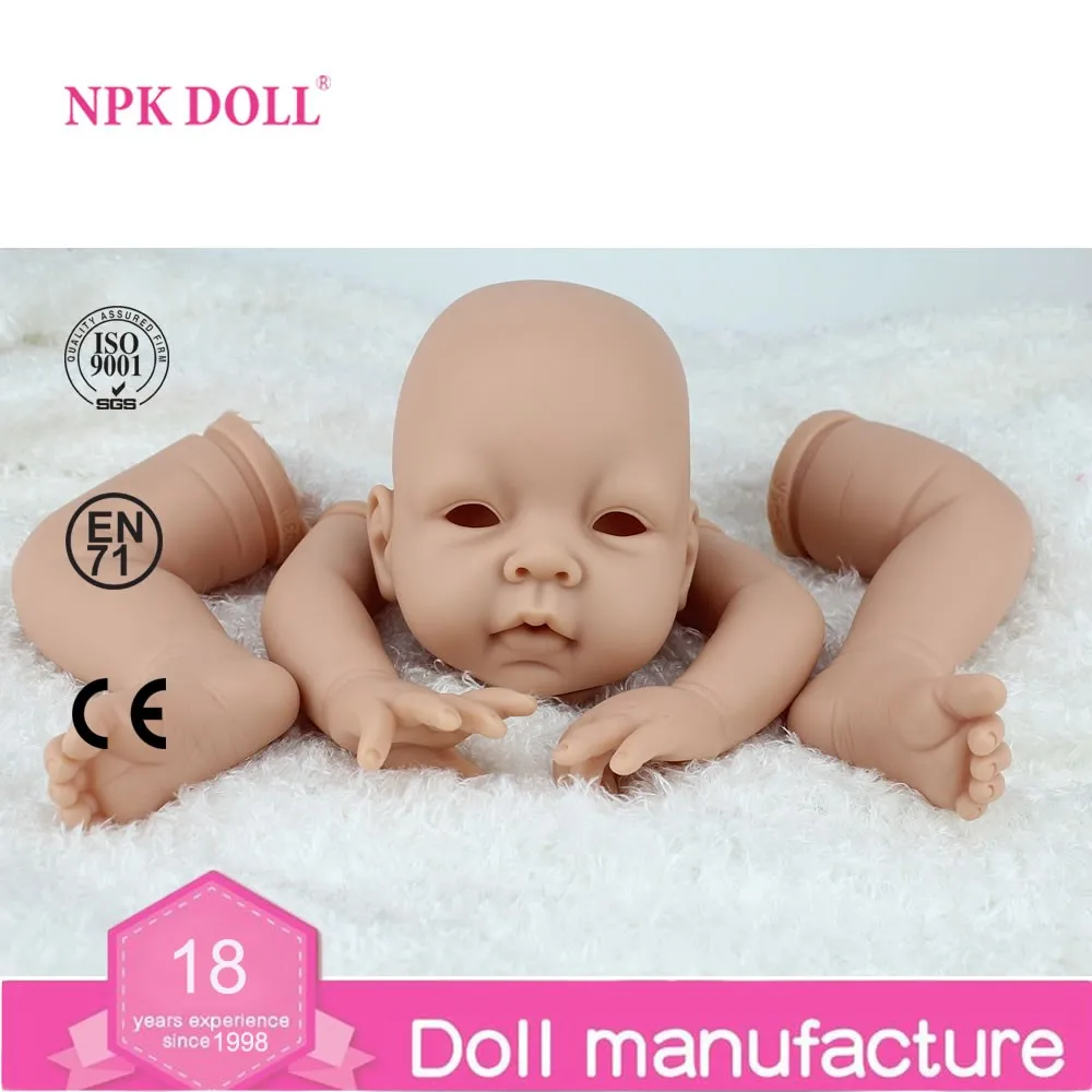 Wholesale Diy Doll Kit 22 Inch Silicone Reborn Baby Doll Kit For Sale