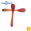 High quality safety top food grade soft flatware baby temperature-sensing feeding infant weaning spoons colour changing spoon