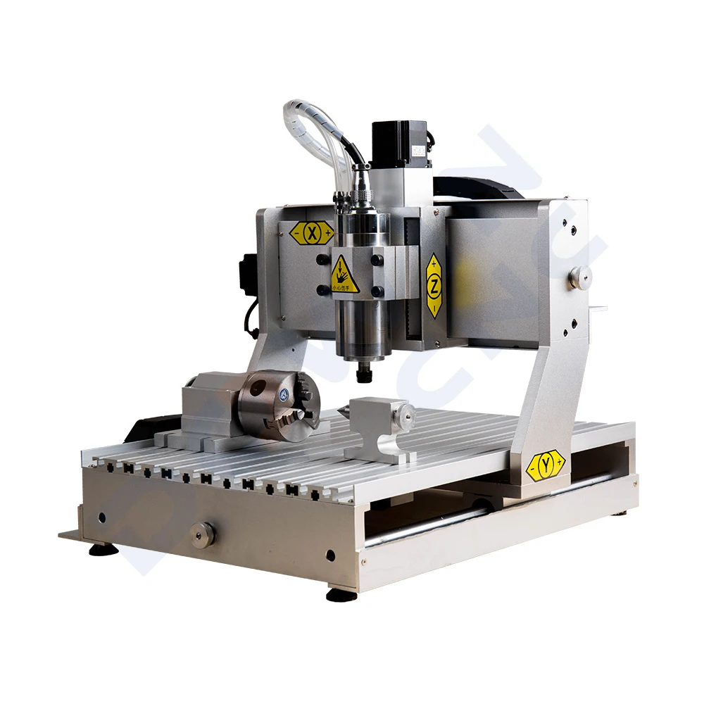 Dowin 6040 pvc pipe chocolate model curving machine cnc router for engraving cutting flexible dies 