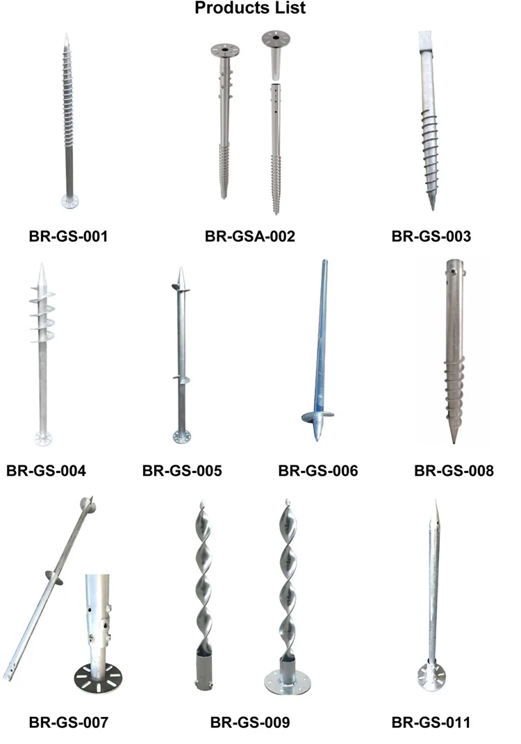 Hot Dipped Ground Screw Electrical Adjustable Screw Ground Anchor Buy