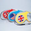 Factory Direct Sale Portable 3M Pet Training leash Retractable Dog Leash with Push Button Lock & Release Knob