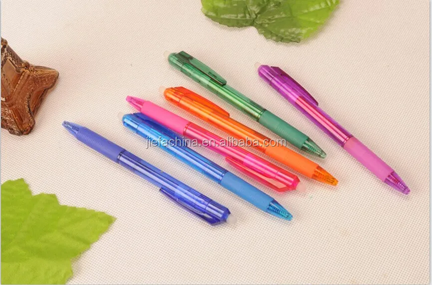 2017 New Mould Lovely Color And Shape Eraser Pens,Erasable Gel Pen