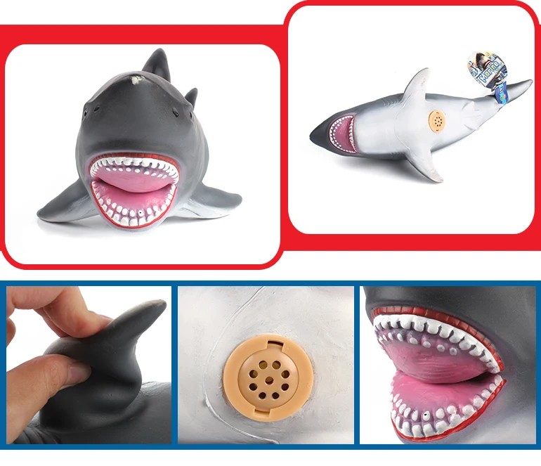 shark riding toy