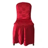 Red Wedding Party Seat Decoration Banquet Chair Cover