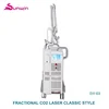 CO2 Fractional laser treatment pore minimizing primer surgical scar removal pore refining