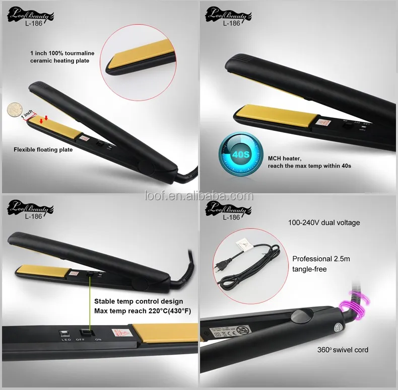 hair art ceramic straightener