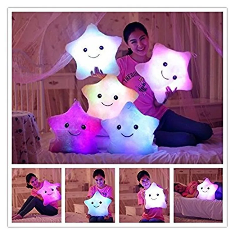 light up star plush