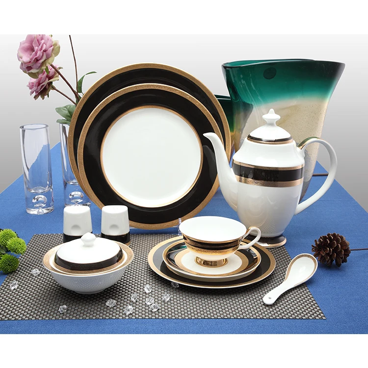 P&T Royal Porcelain Ware European style New design ceramic teapot and cup bone china teapot for tea & coffee